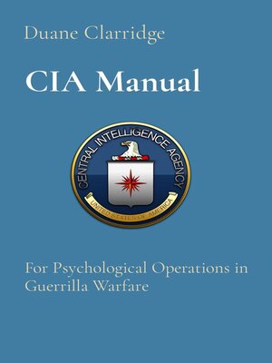 cover image of CIA Manual